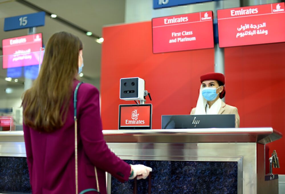 Emirates, Biometric Pathway, Dubai Airport