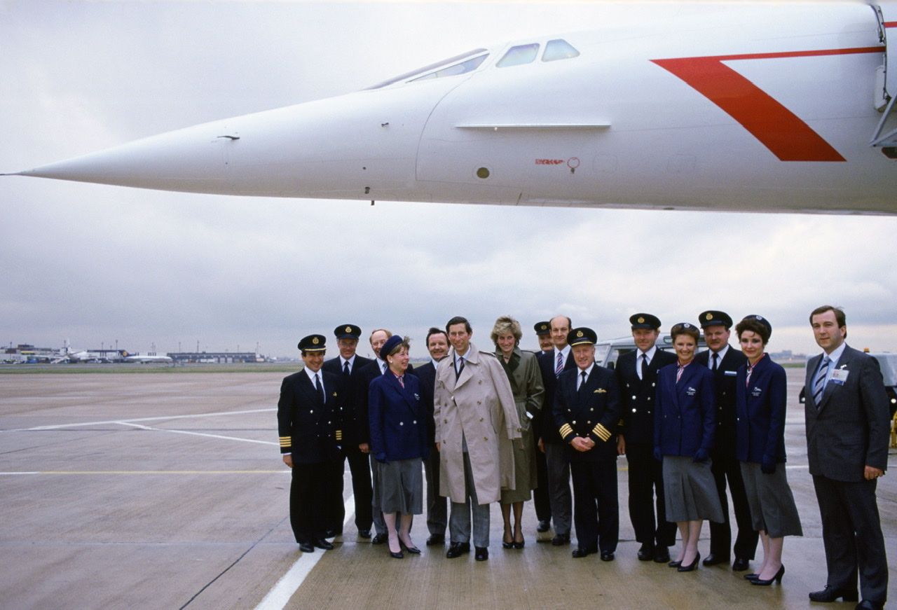 Princess Diana Concorde