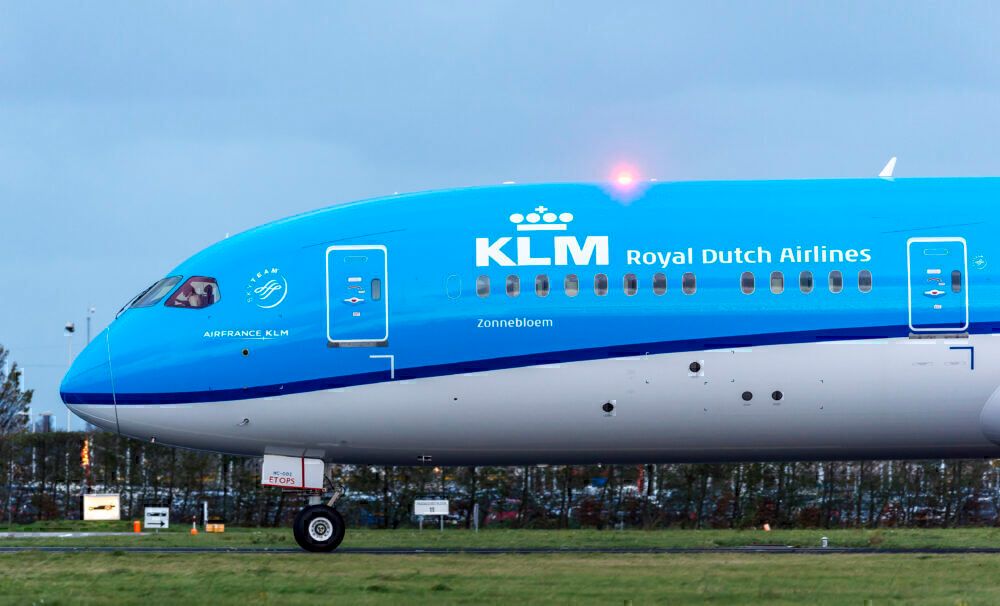 KLM 787 dreamliner