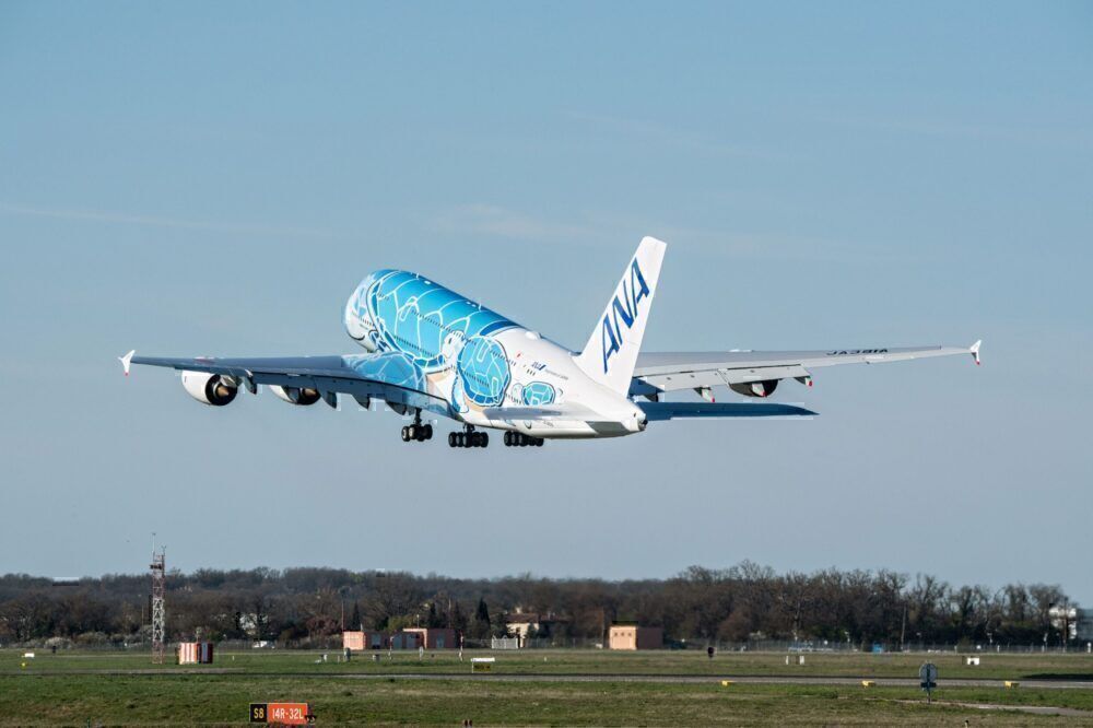 All Nippon Airways, Airbus A380, Flight to nowhere