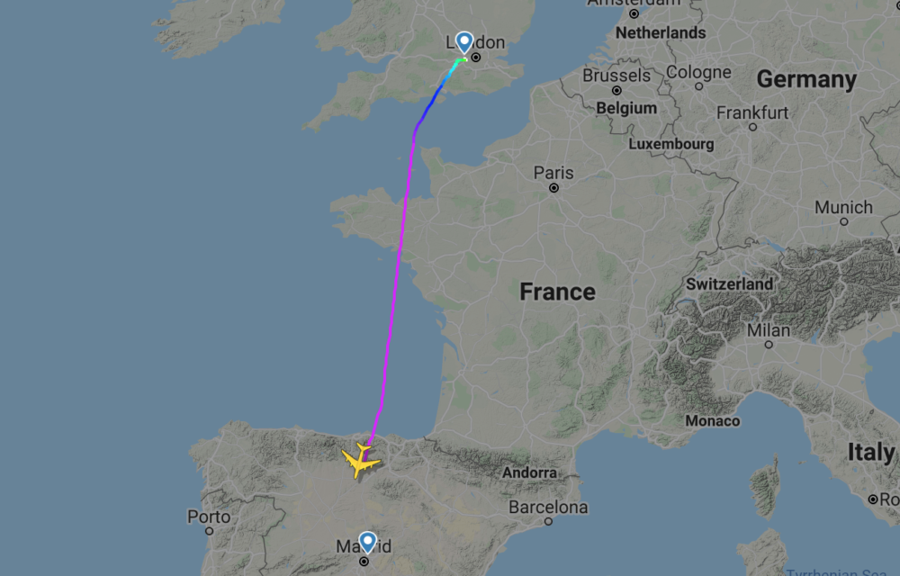 BA moving A380s to Madrid