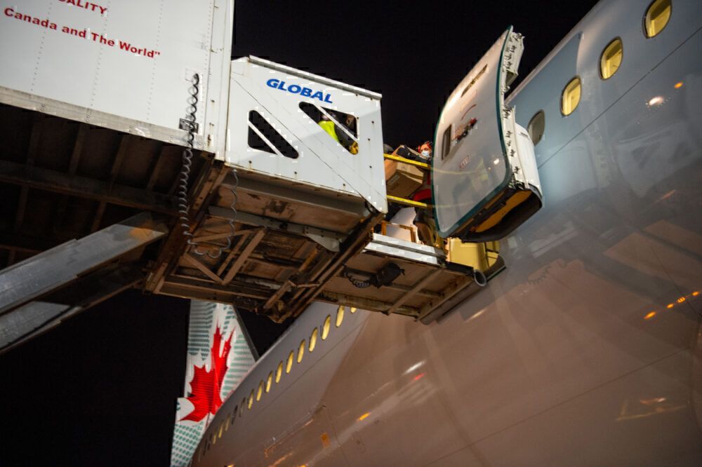 Air Canada cargo conversion 767