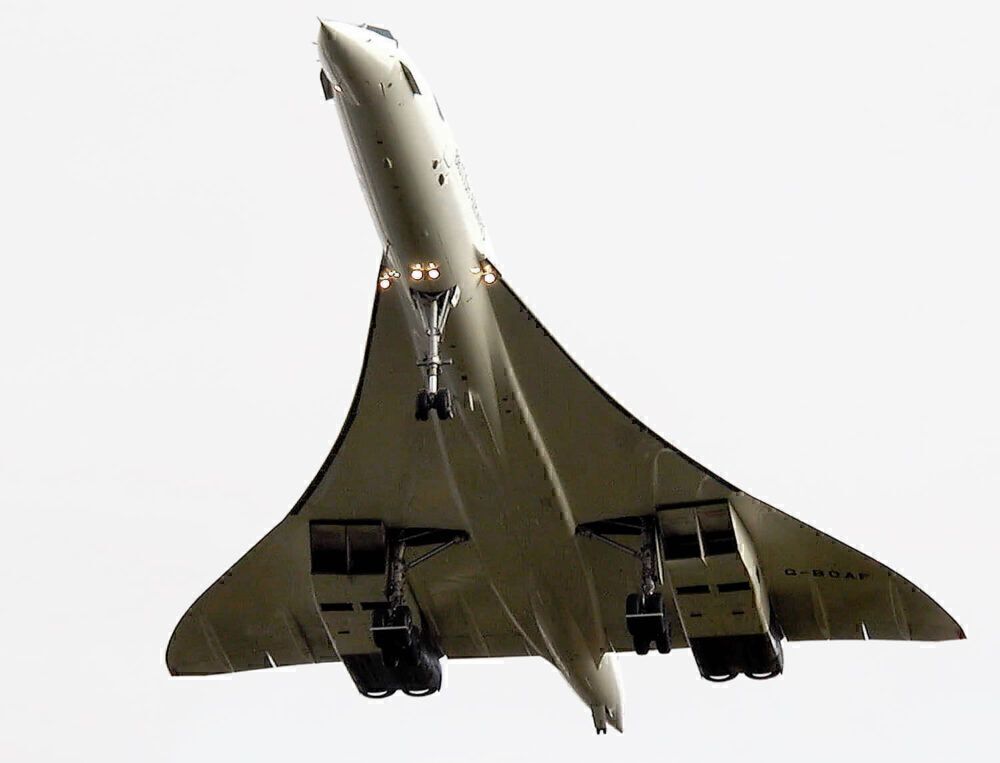 Concorde plan view