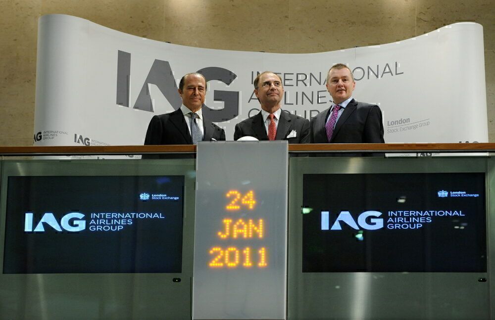 IAG stock market opening