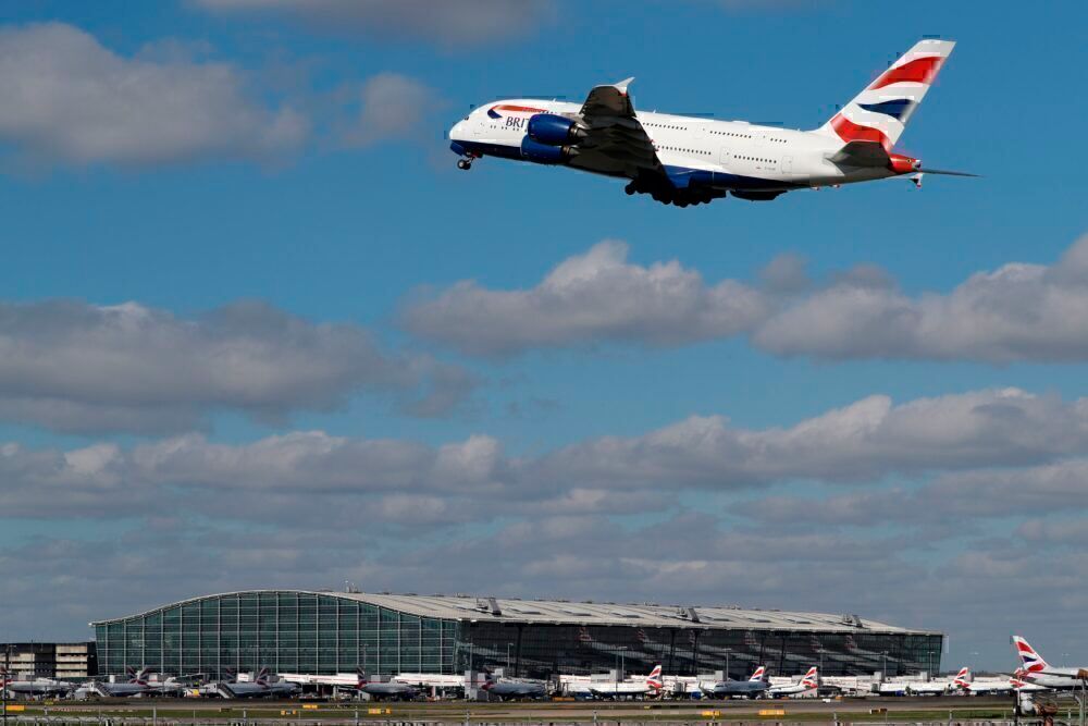 British Airways A380 heathrow
