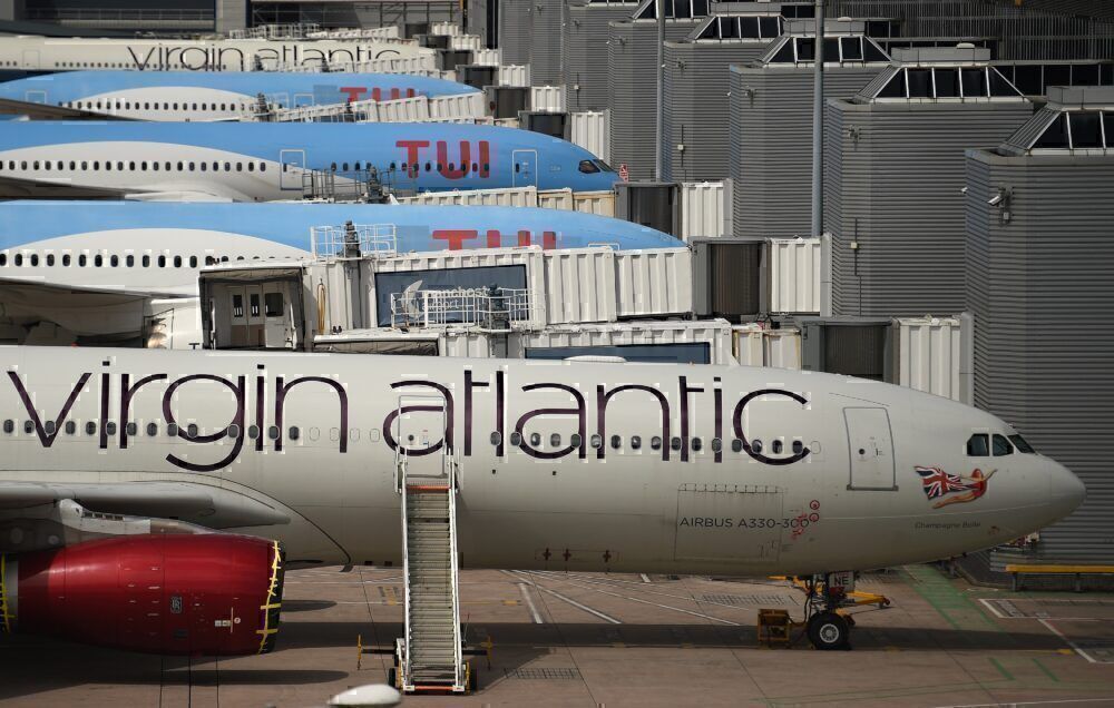 Virgin Atlantic Tui at Manchester