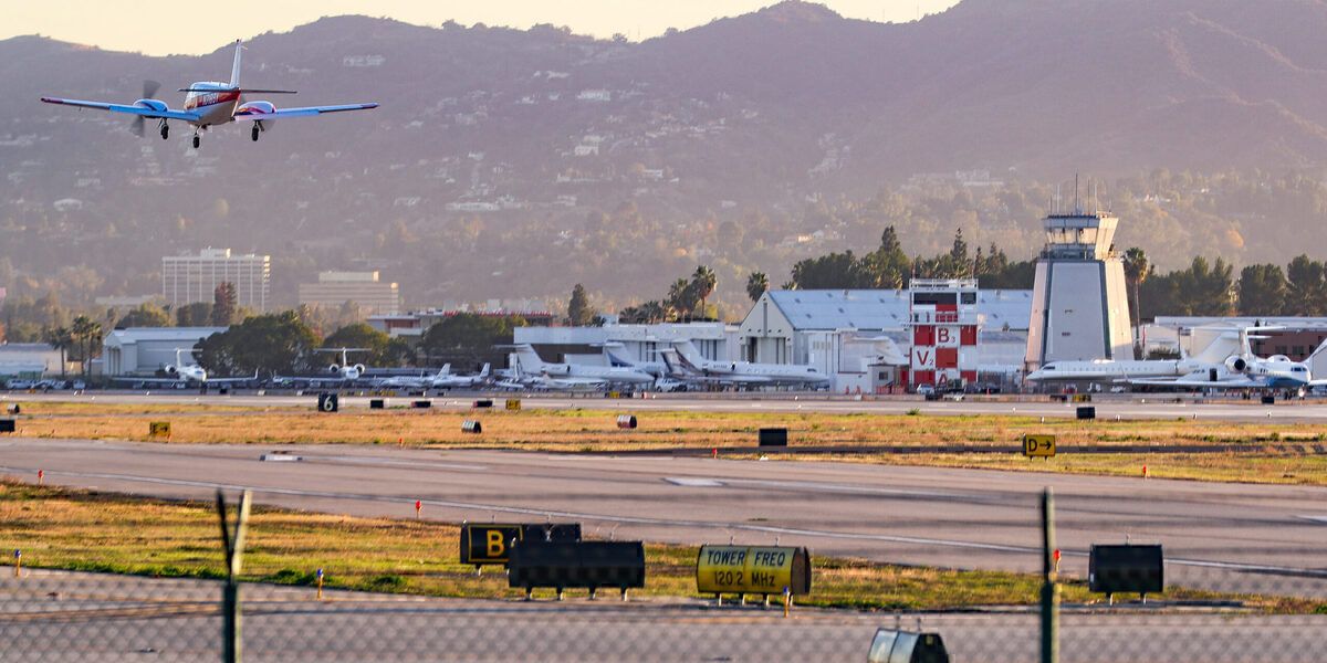 Flight Operations Suspended At Van Nuys After Car Ends Up On Runway