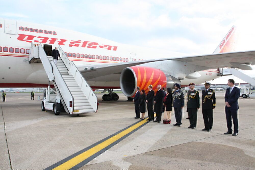 Modi Air India One 747