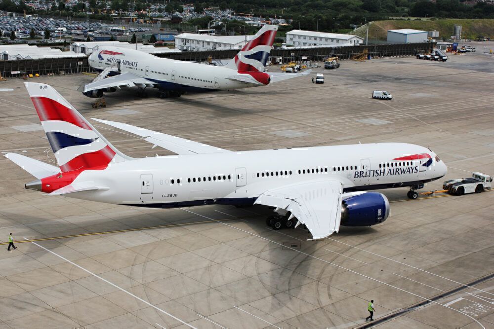 British Airways 787 -8