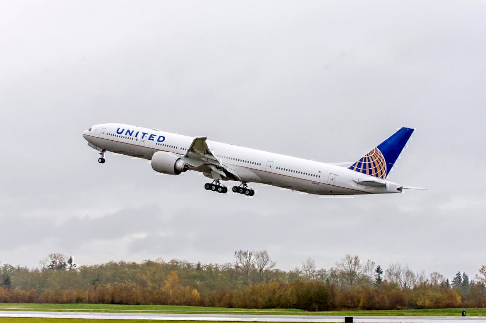 United Boeing 777-300ERs