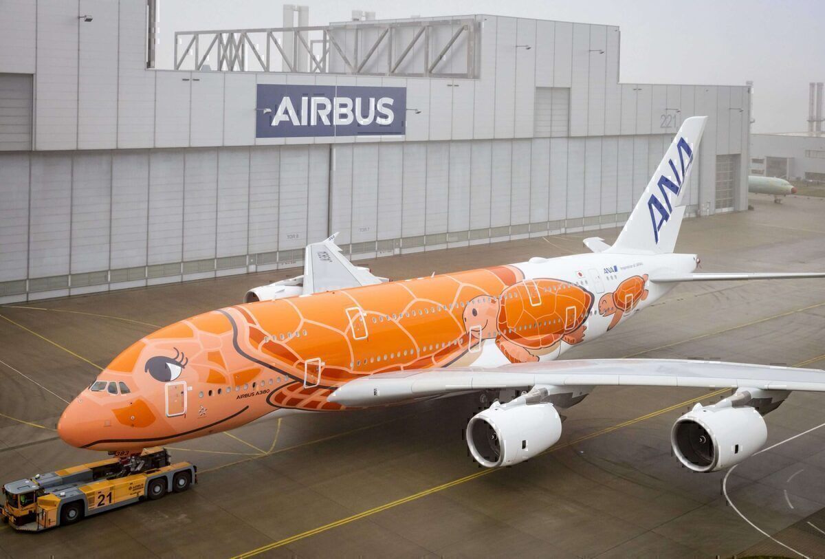 Orange ANA A380