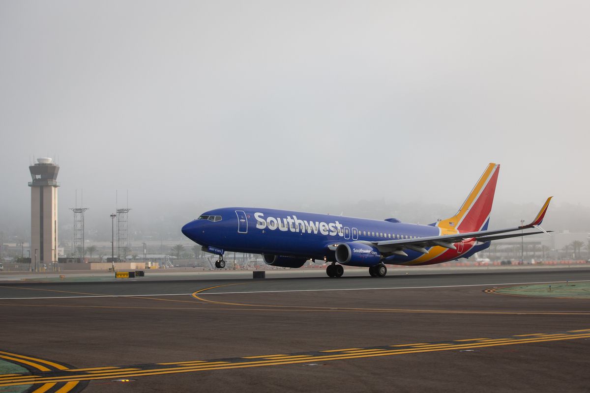 Southwest airlines Boeing 737