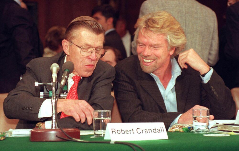Robert Crandall and Richard Branson