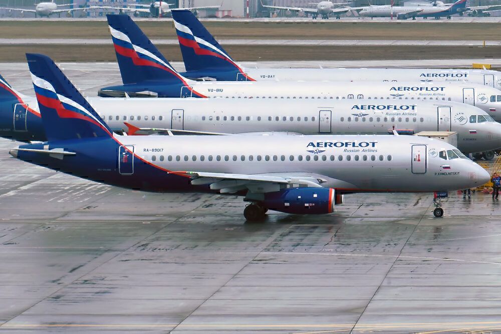 Aeroflot aircraft