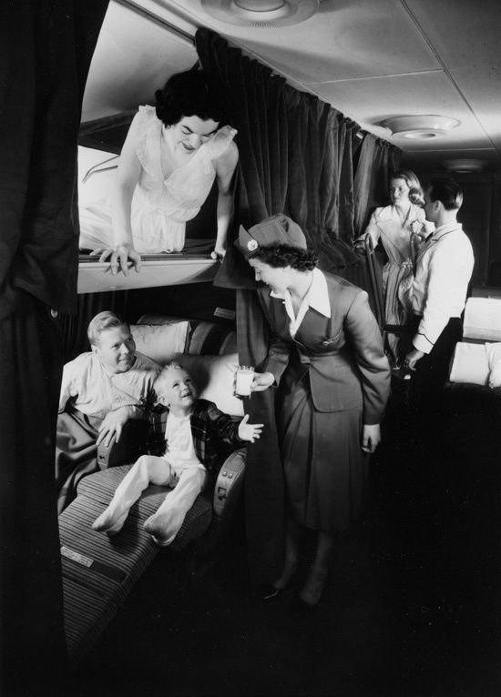 Stratocruiser seats and beds