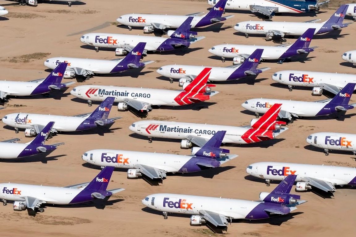 Southern California Logistics Airport, Victorville, Aircraft Graveyard