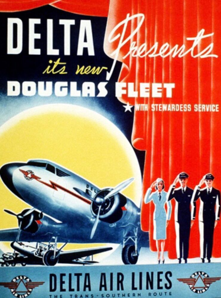 Delta DC-2 Advert