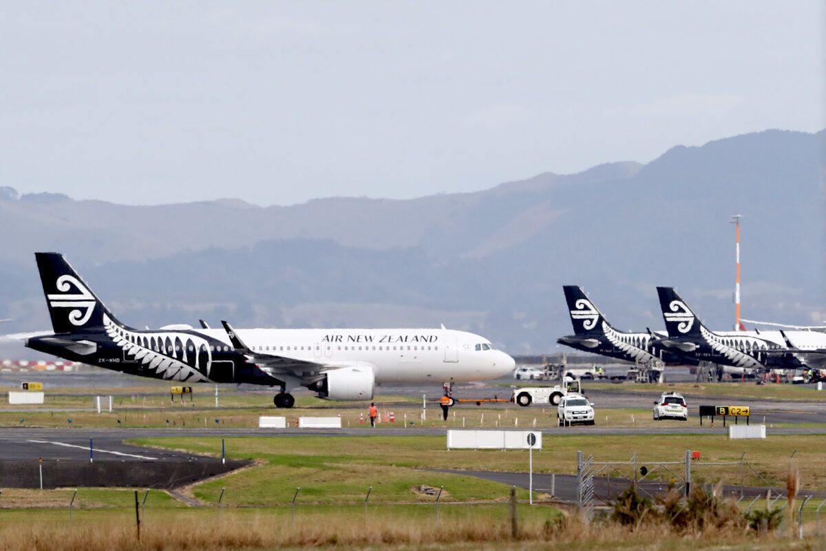 Air New Zealand Auckland airport