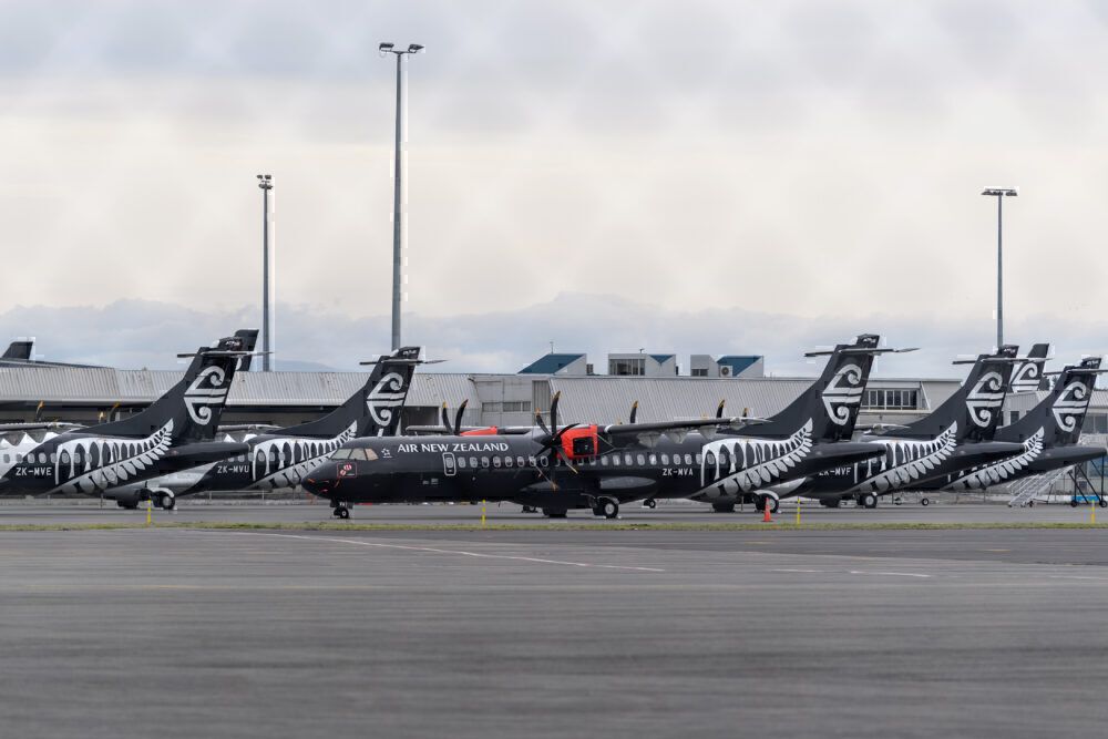 Air New Zealand's domestic fleet of truboprops