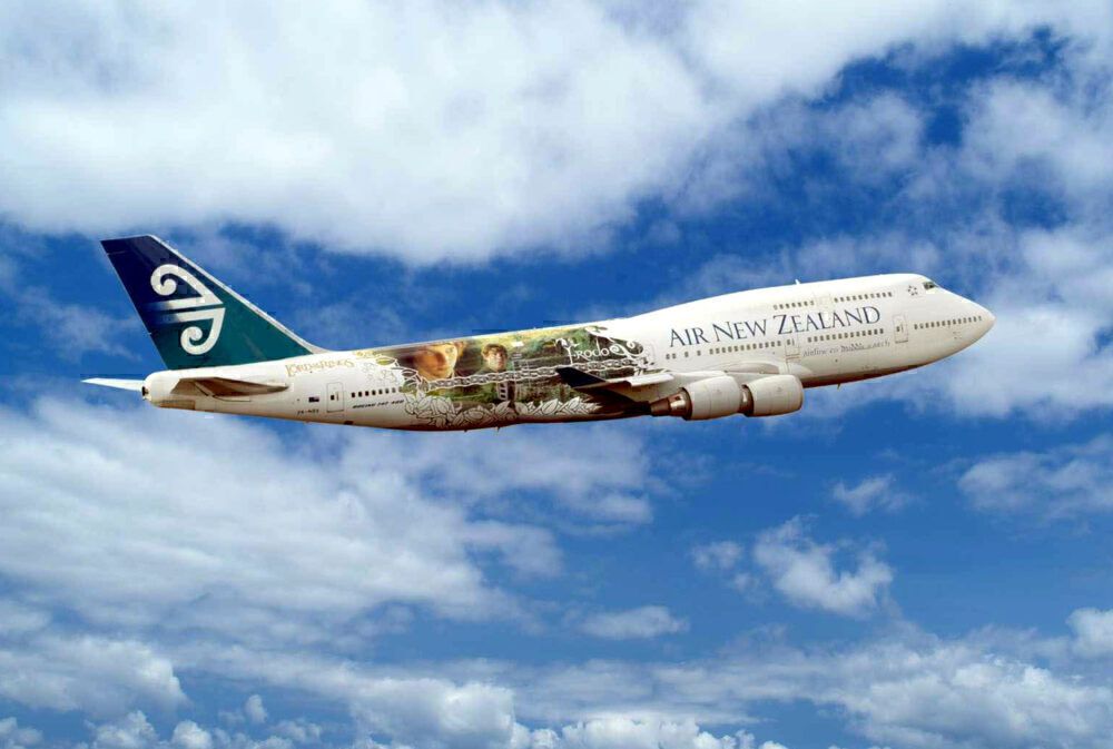 AIr New Zealand LOTR 747