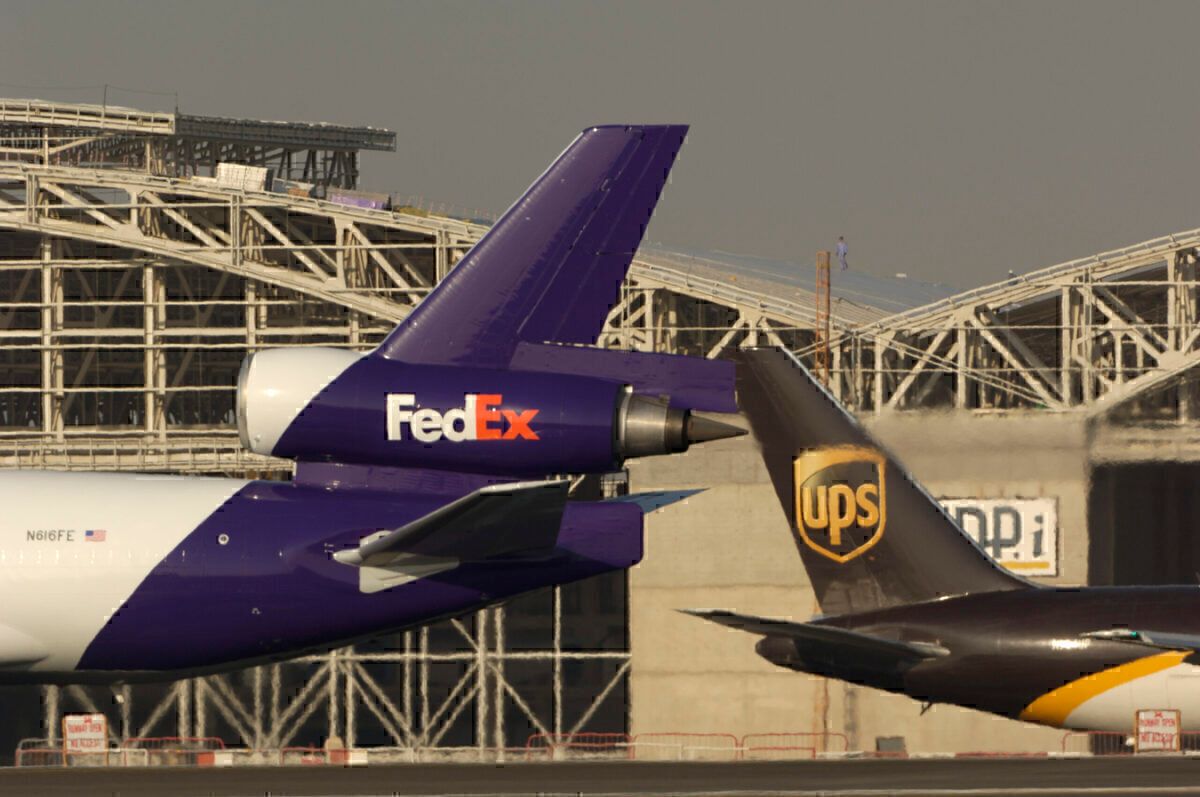 FedEx and UPS Getty