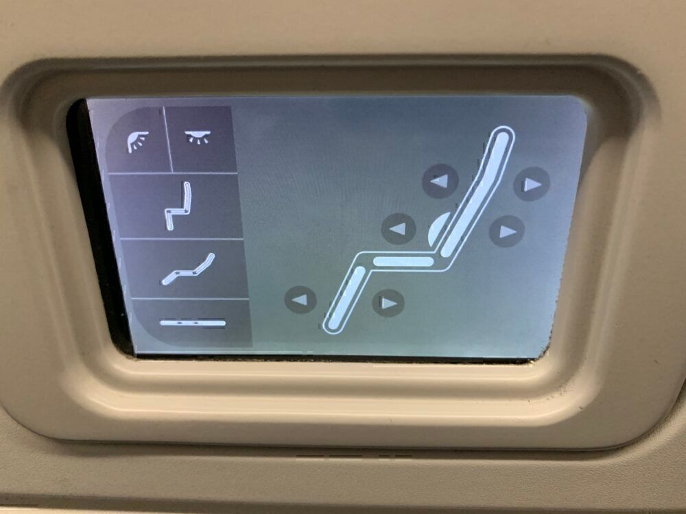 Seat controls