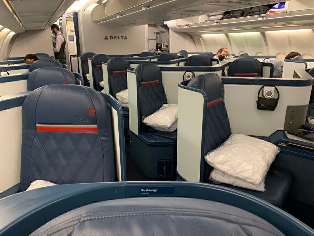 delta airlines a330 business class