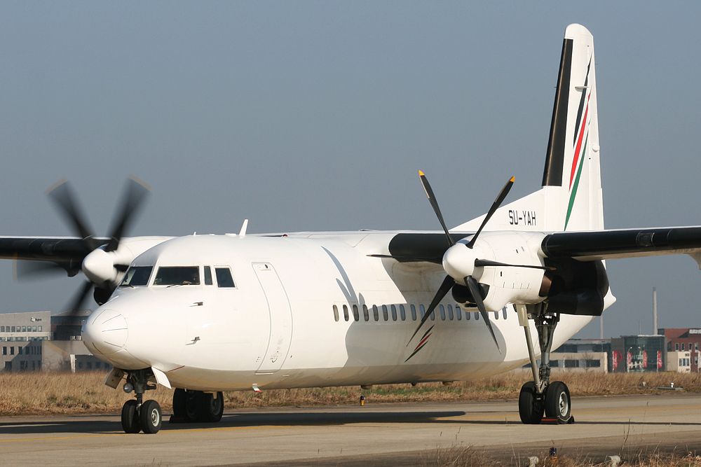 Palestinian Airlines Fokker F50