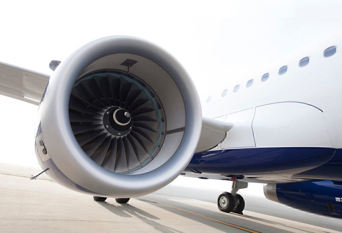 JetBlue A321 Engine
