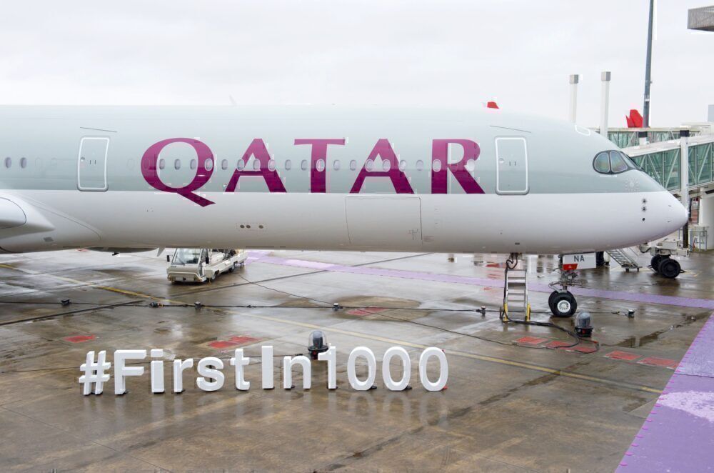Qatar A350-1000 First