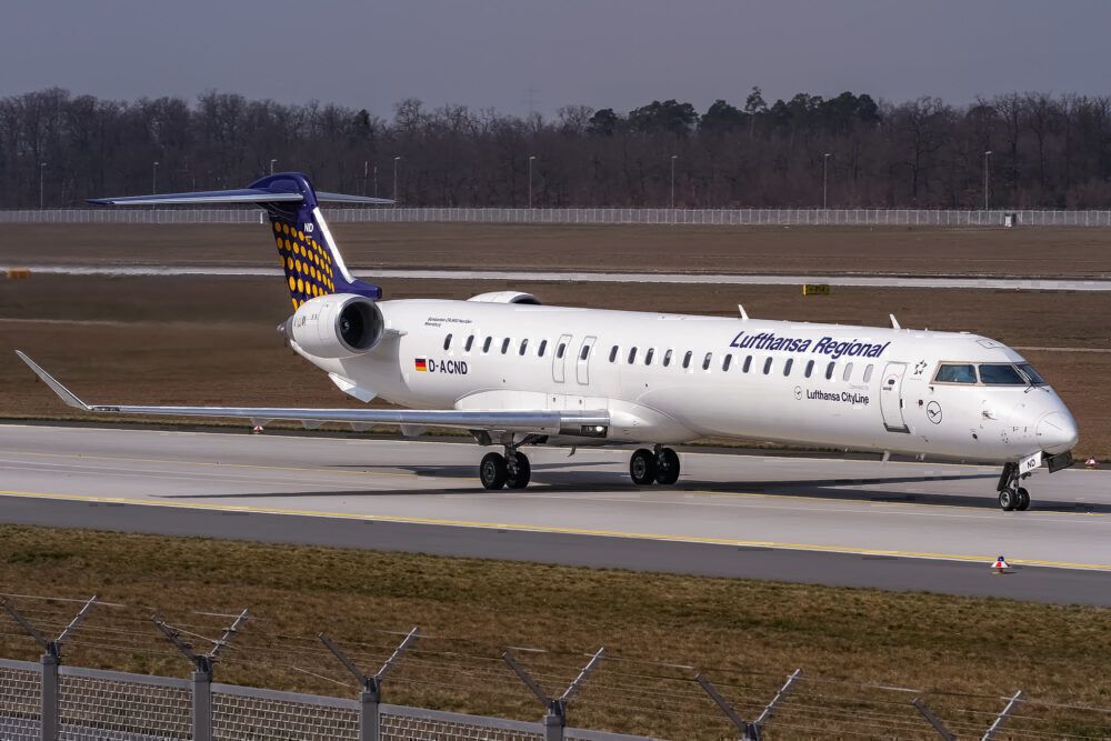 Lufthansa Cityline CRJ900 Frankfurt