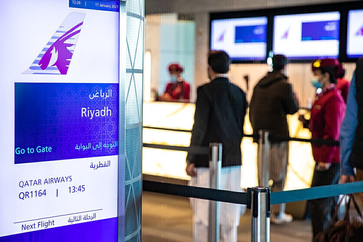 Qatar Airways, Saudi Arabia, Riyadh