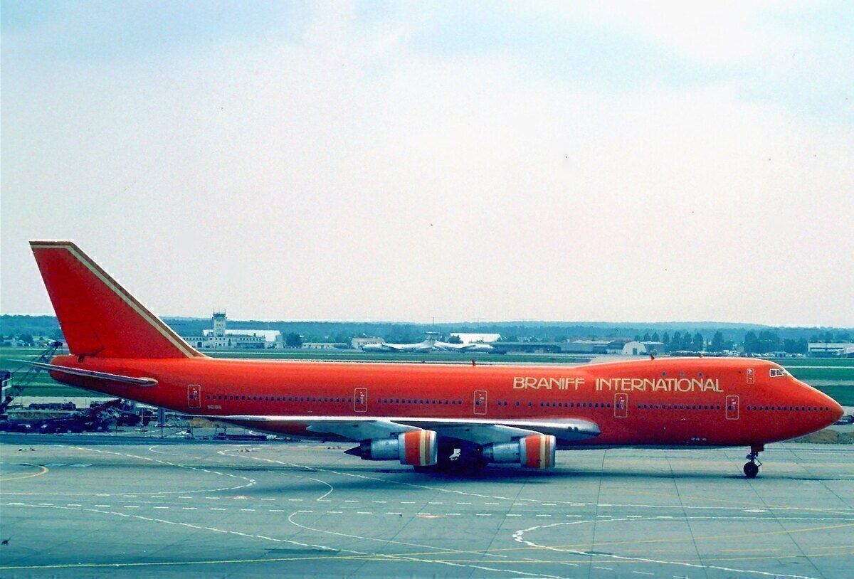 Braniff 747 Frankfurt 1979