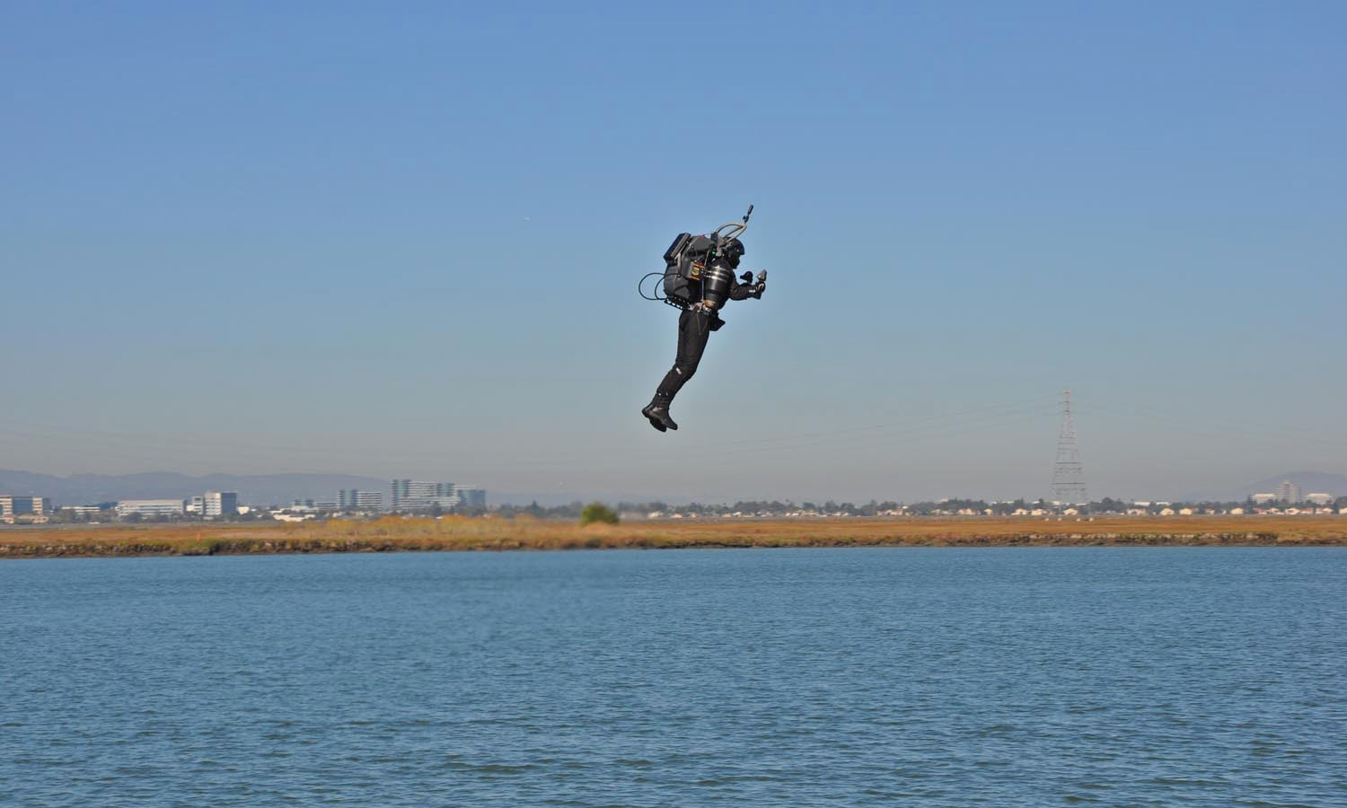 LAX Jet Pack Man Could Be A Human Shaped Drone