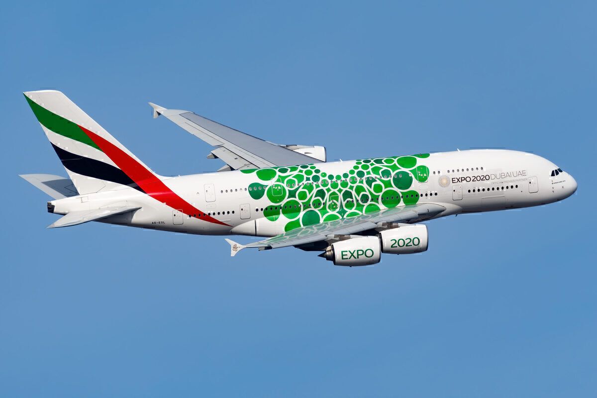 Emirates Airbus A380 New York JFK