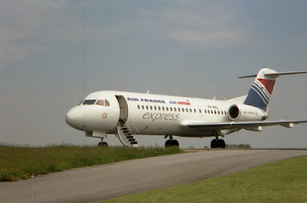 Air Inter Air France Fokker_70