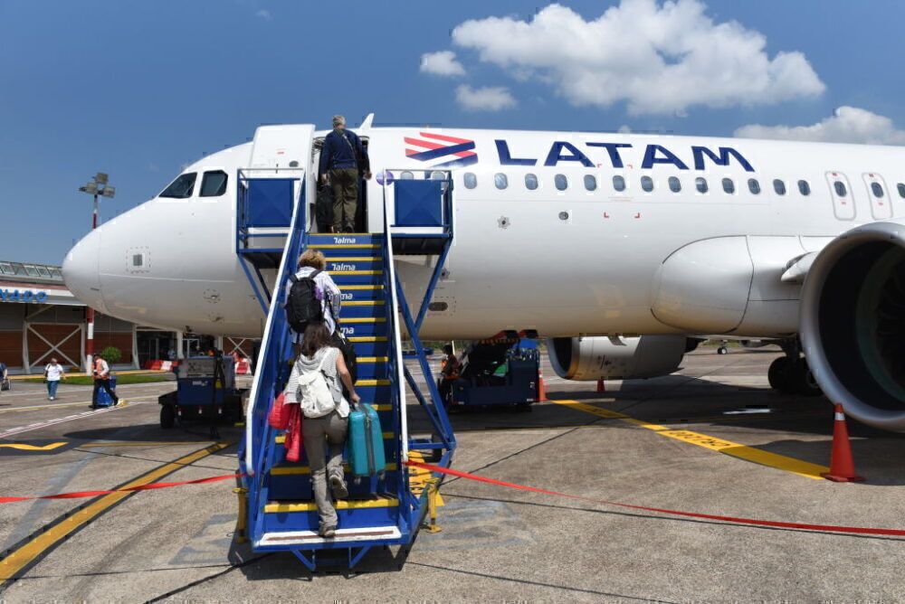 LATAM Airbus A320 Getty