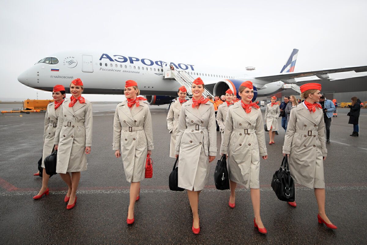 Aeroflot A350 getty