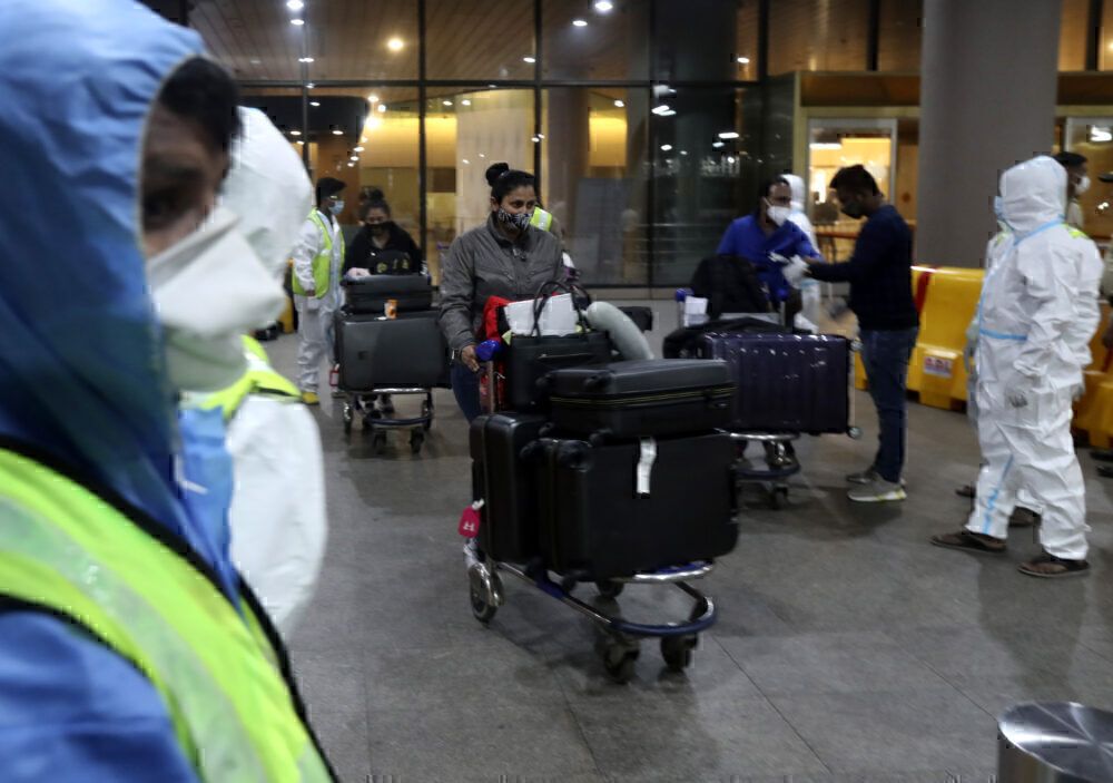 Mumbai Airport UK Travelers Quarantine