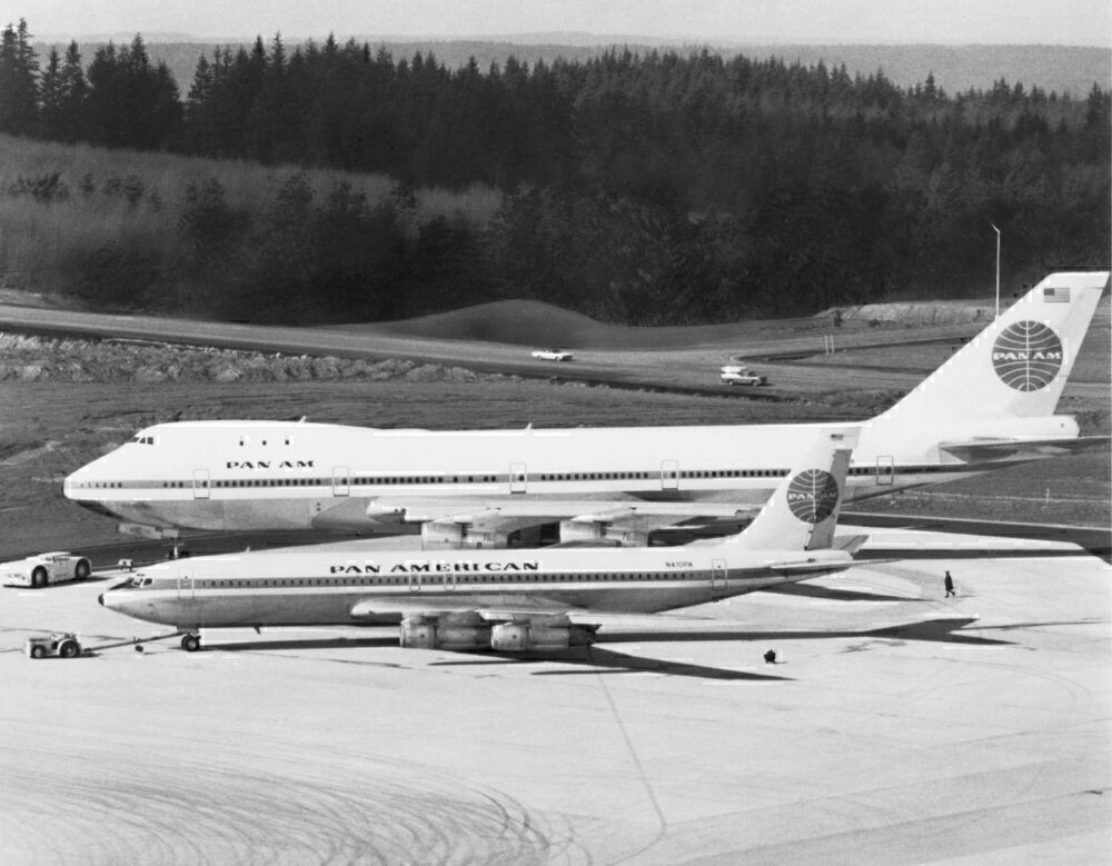 Boeing 707 and 747