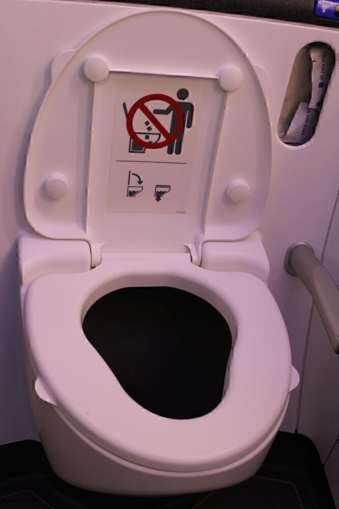 Toilet warning