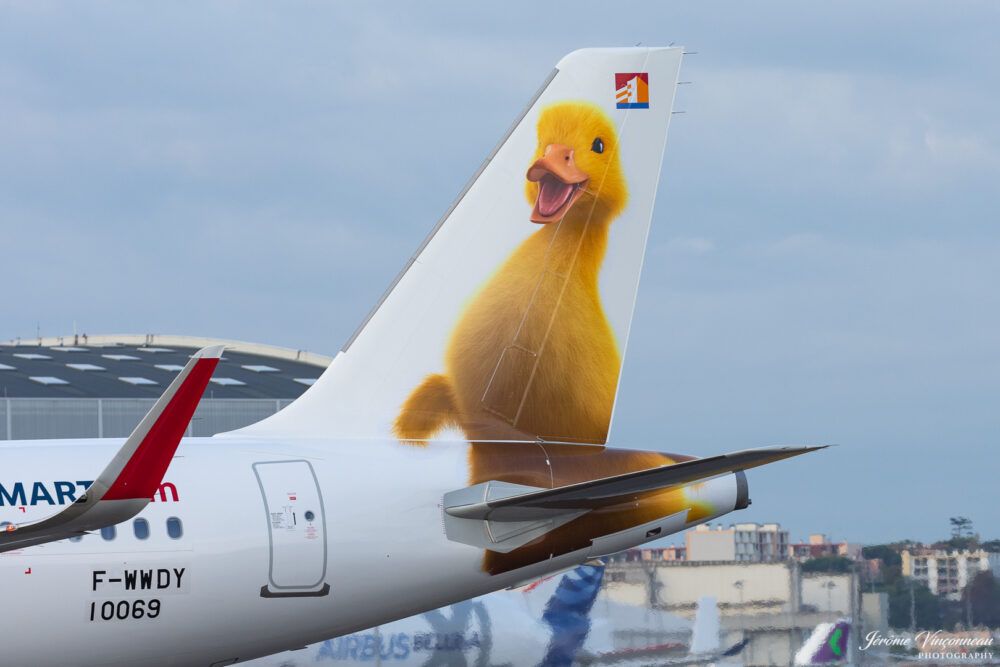 JetSmart A320neo duck