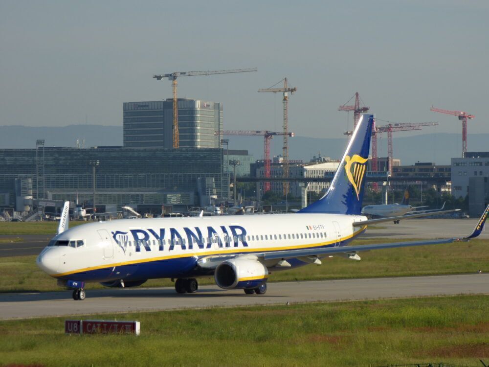 Ryanair 737 Frankfurt