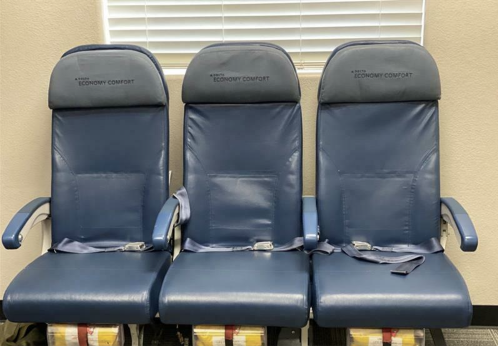 Delta Comfort PLus seats