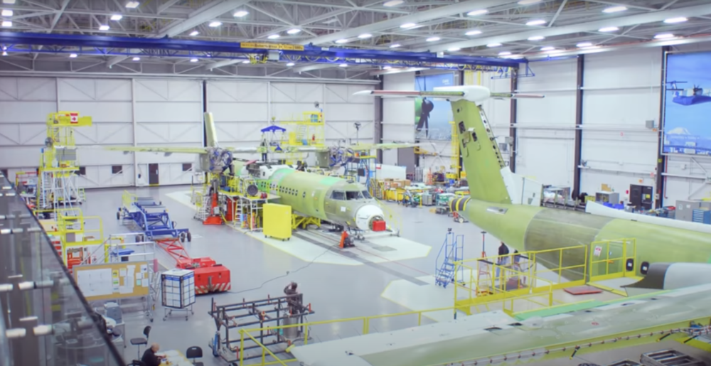 Bombardier DHC Dash 8 factory