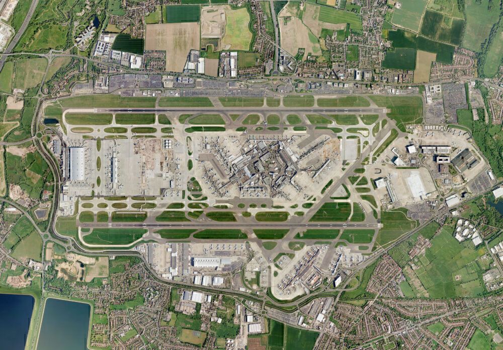 Heathrow Aerial view