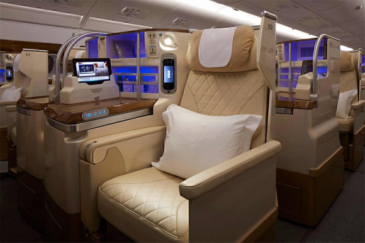 Emirates A380 J