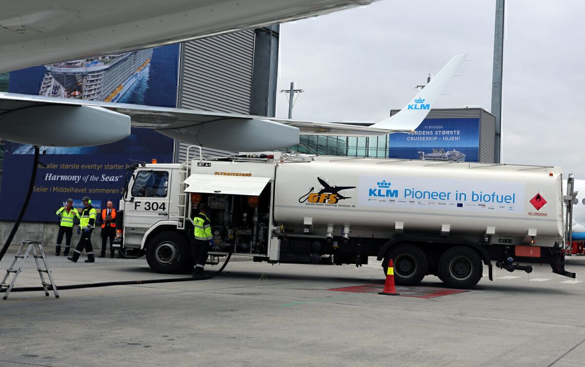 KLM bio-fuel