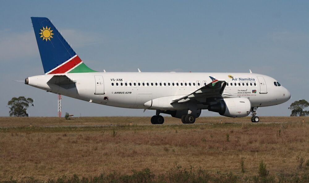 Air Namibia A319