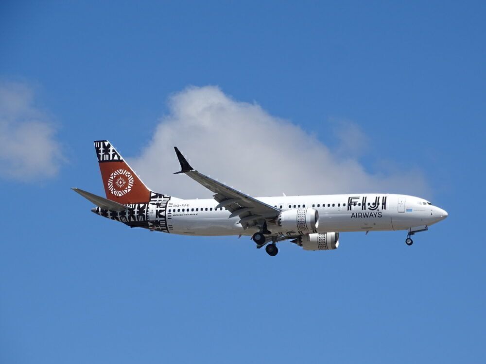 Fiji Airways 737 MAX 8